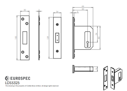 Easi-T 3 Lever Deadlock