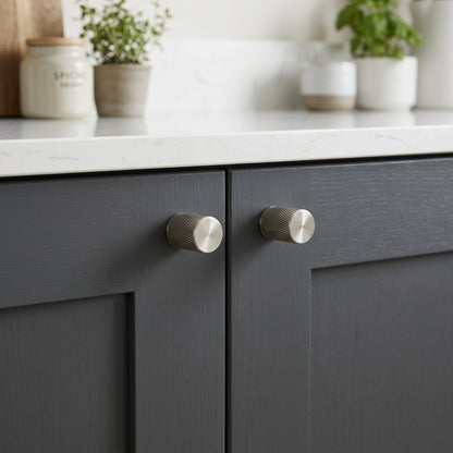 Brunel Knurled Cupboard Knob