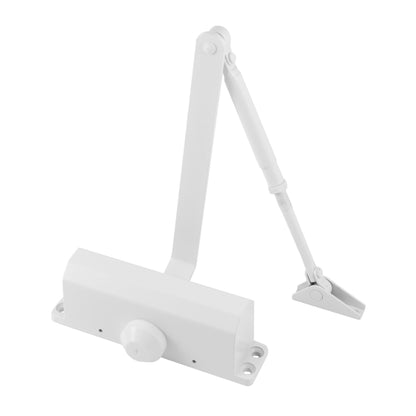 Size 3 Closer White 73 Series Size 3 overhead door closer