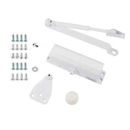 Size 3 Closer White 73 Series Size 3 overhead door closer