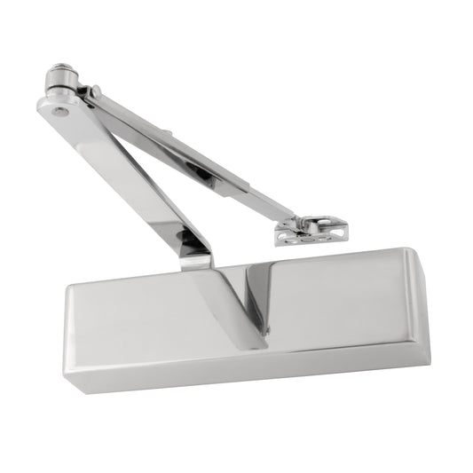 Polished Chrome 93 Series 2-4 Door Closer