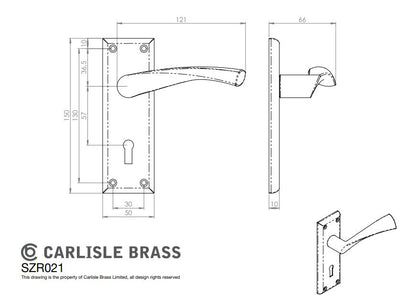 Venti Lever on Backplate