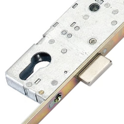 Cobra Latch Deadbolt 2 Hooks 20mm Flat Faceplate Key Wind Operated Multipoint Door Lock