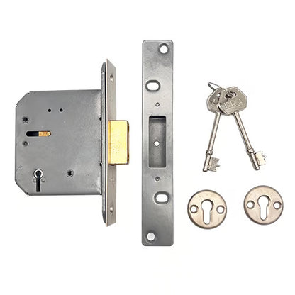 201/301 Viscount Non British Standard 5 Lever Mortice Deadlock With Backset 44mm