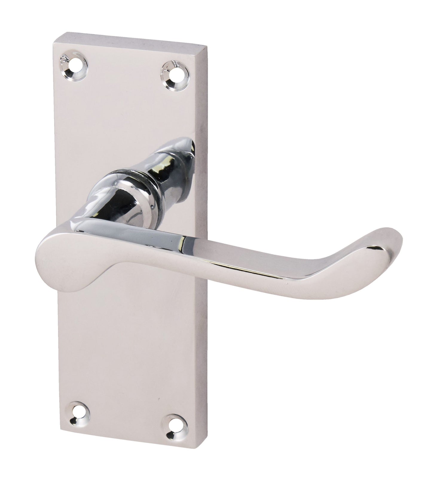 Victorian Scroll Lever On Backplate