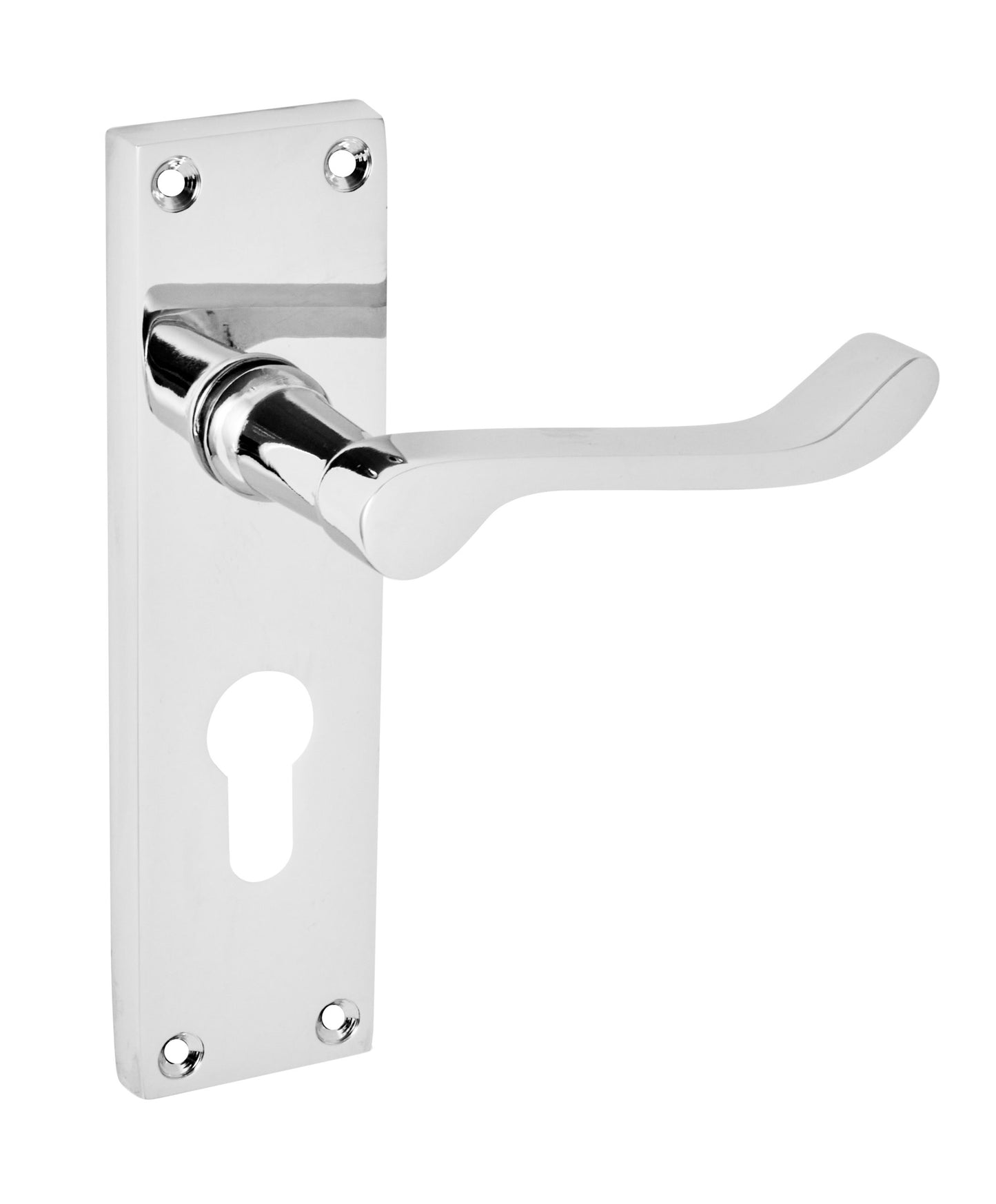 Victorian Scroll Lever On Backplate