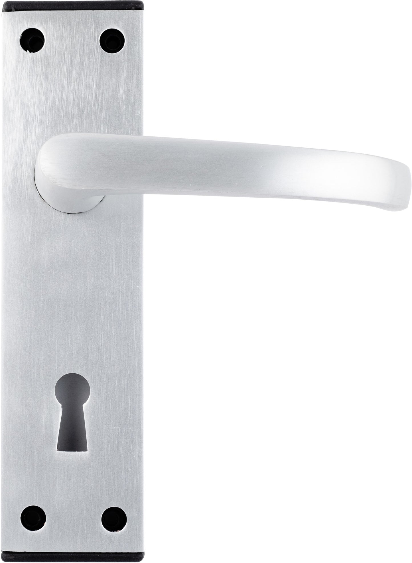 Aluminium Black End Cap Lever On Backplate