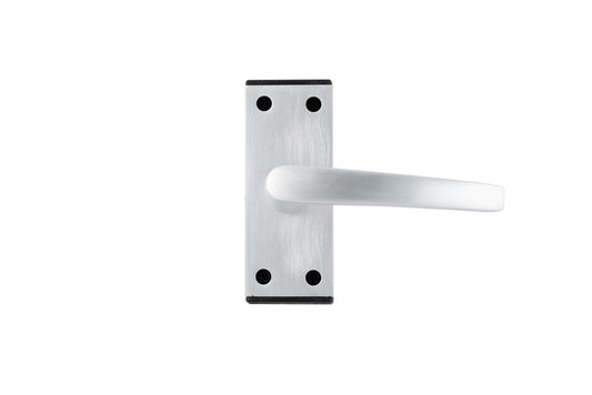 Aluminium Black End Cap Lever On Backplate