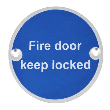 Aluminium Door Signage