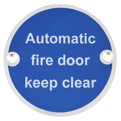 Aluminium Door Signage