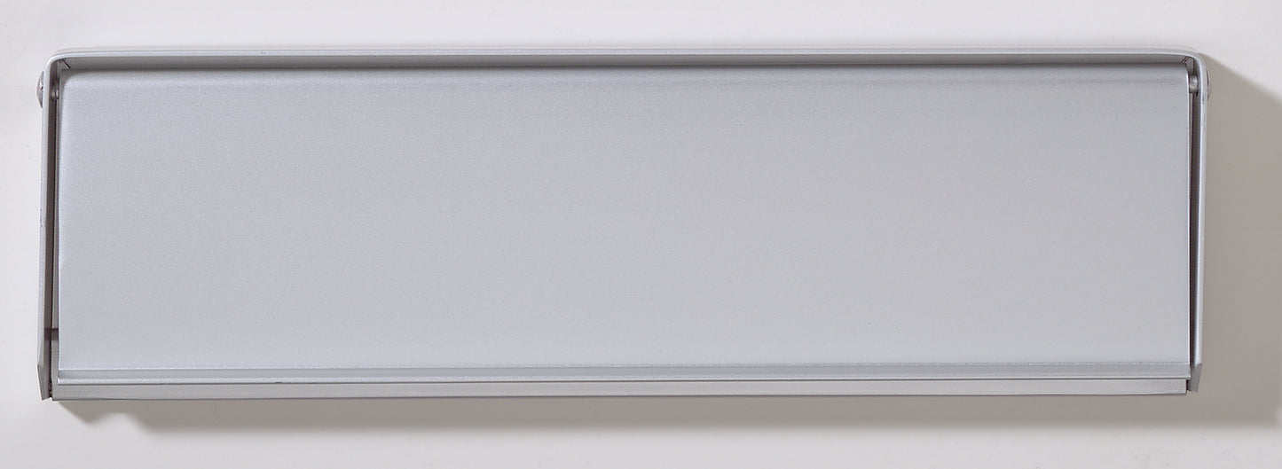 Aluminium plain pattern letter plate