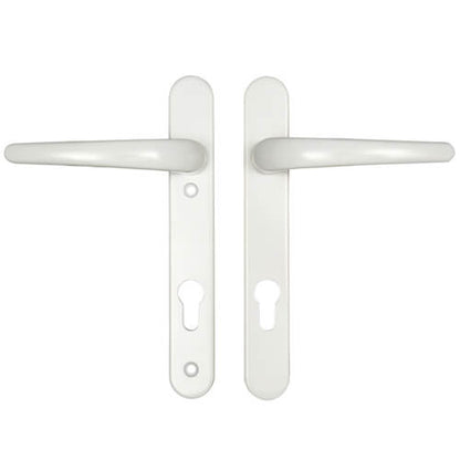 Lever UPVC Multipoint Door Handles - 92mm PZ Sprung 122mm Screw Centres
