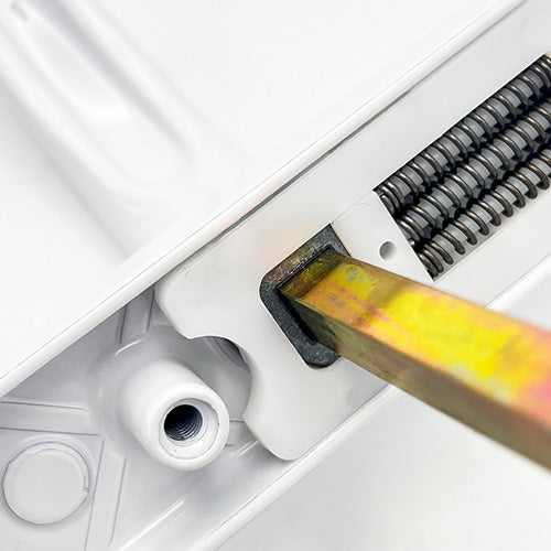 Lever UPVC Multipoint Door Handles - 92mm PZ Sprung 122mm Screw Centres