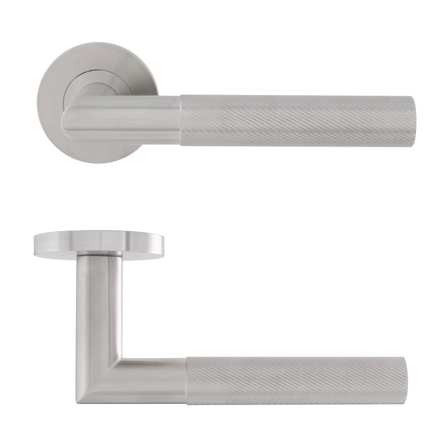 Solid Stainless 304 Revolve Lever On Rose (5 FINISHES AVAILABLE)
