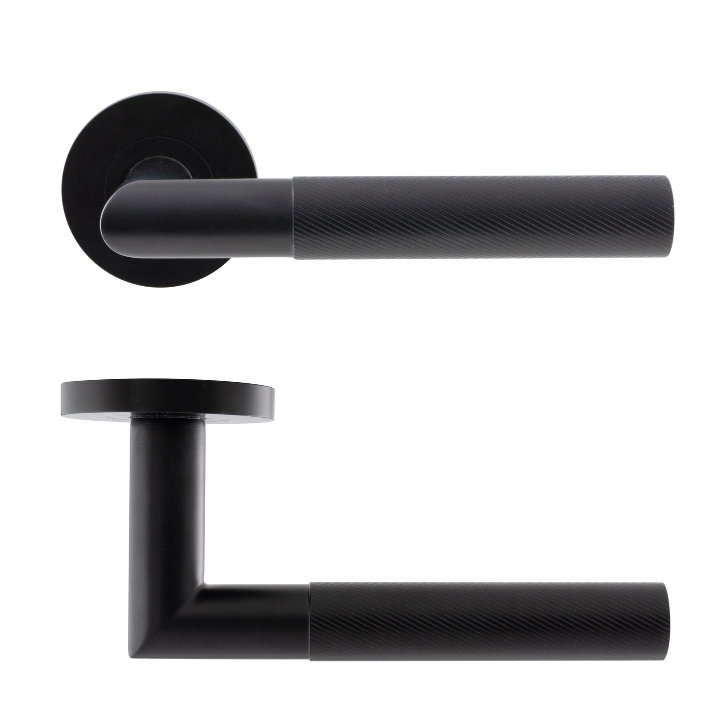 Solid Stainless 304 Revolve Lever On Rose (5 FINISHES AVAILABLE)