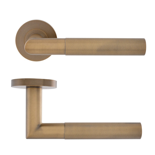 Solid Stainless 304 Revolve Lever On Rose (5 FINISHES AVAILABLE)