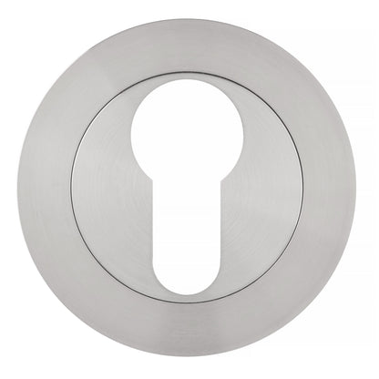 SS 304 Euro Profile Escutcheons 52x8mm