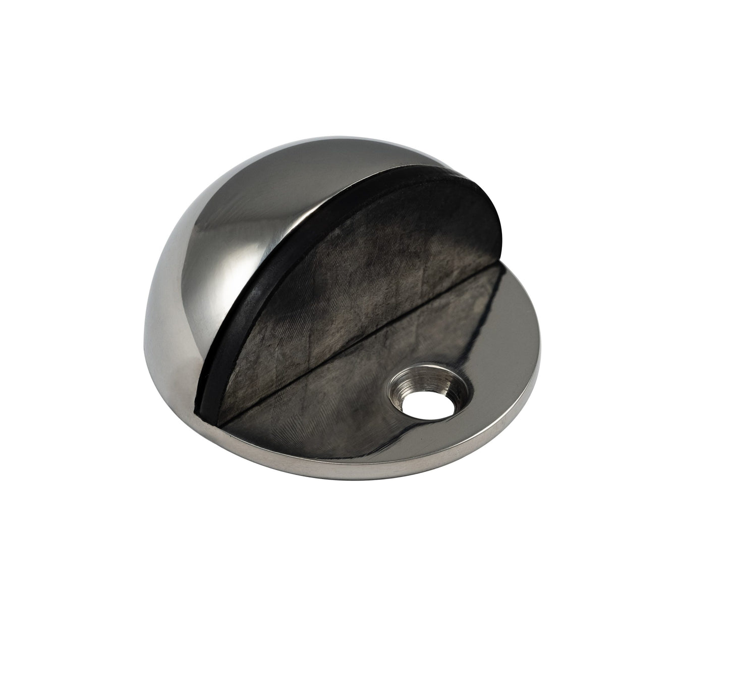 Solid Stainless Steel Oval Shielded Floor Door Stop