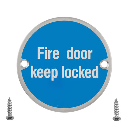 FIRE DOOR KEEP LOCKED