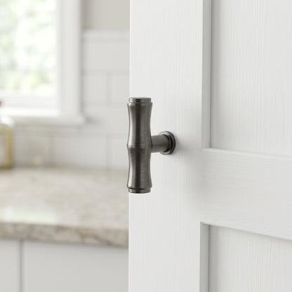 Crispin Bamboo T-bar Cupboard Knob