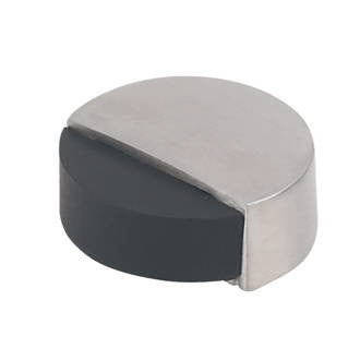 Solid Half Moon Buffer Floor Door Stop