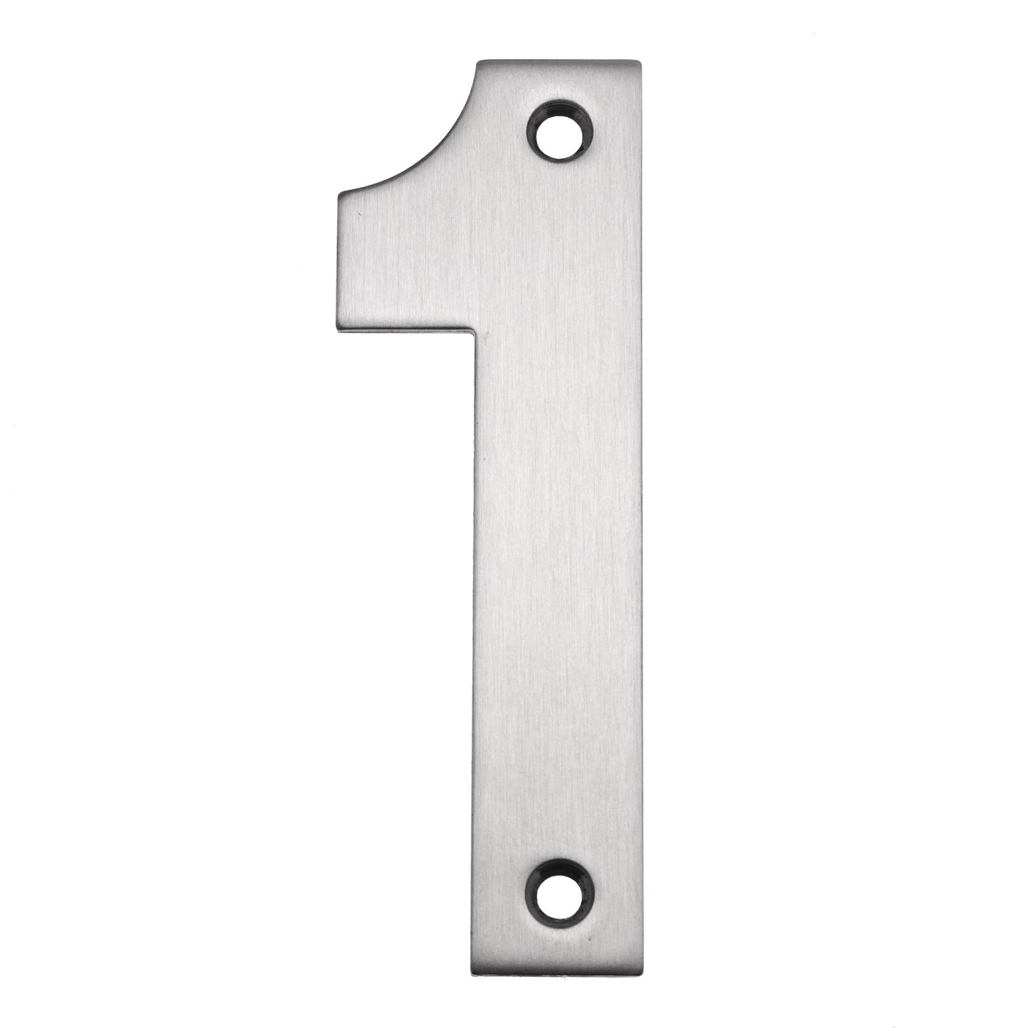 100mm Satin Stainless Steel Face Fix Numerals
