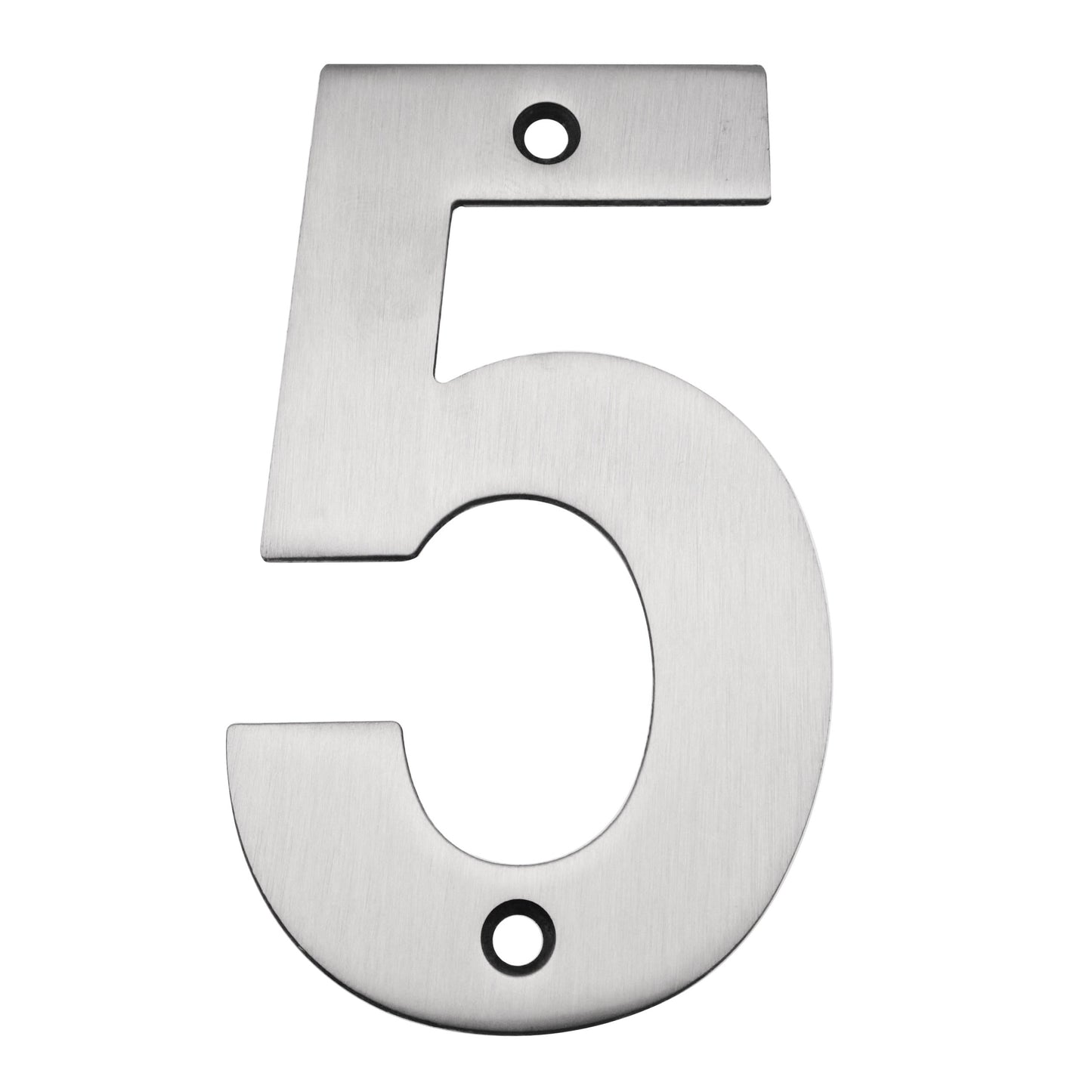 100mm Satin Stainless Steel Face Fix Numerals