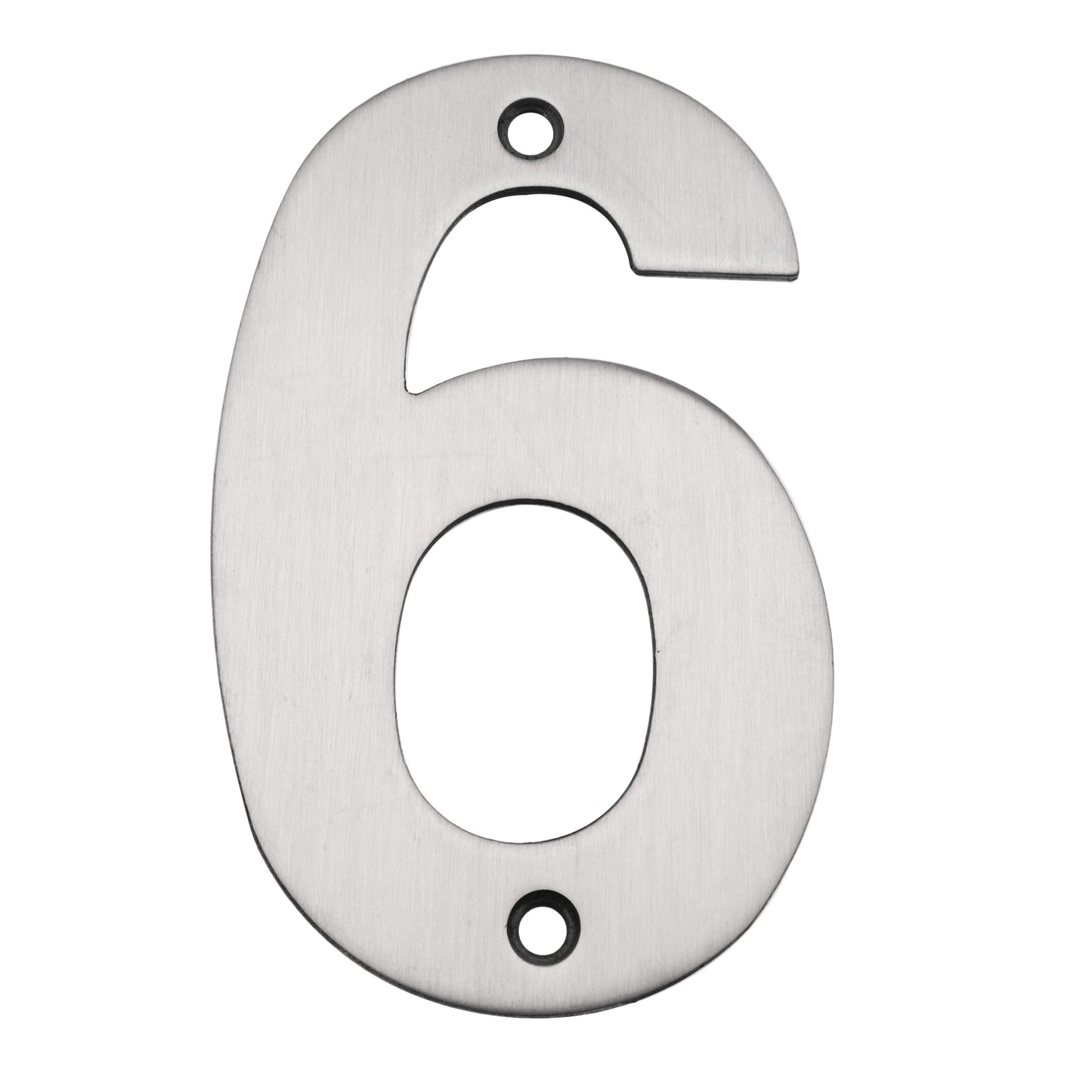 100mm Satin Stainless Steel Face Fix Numerals