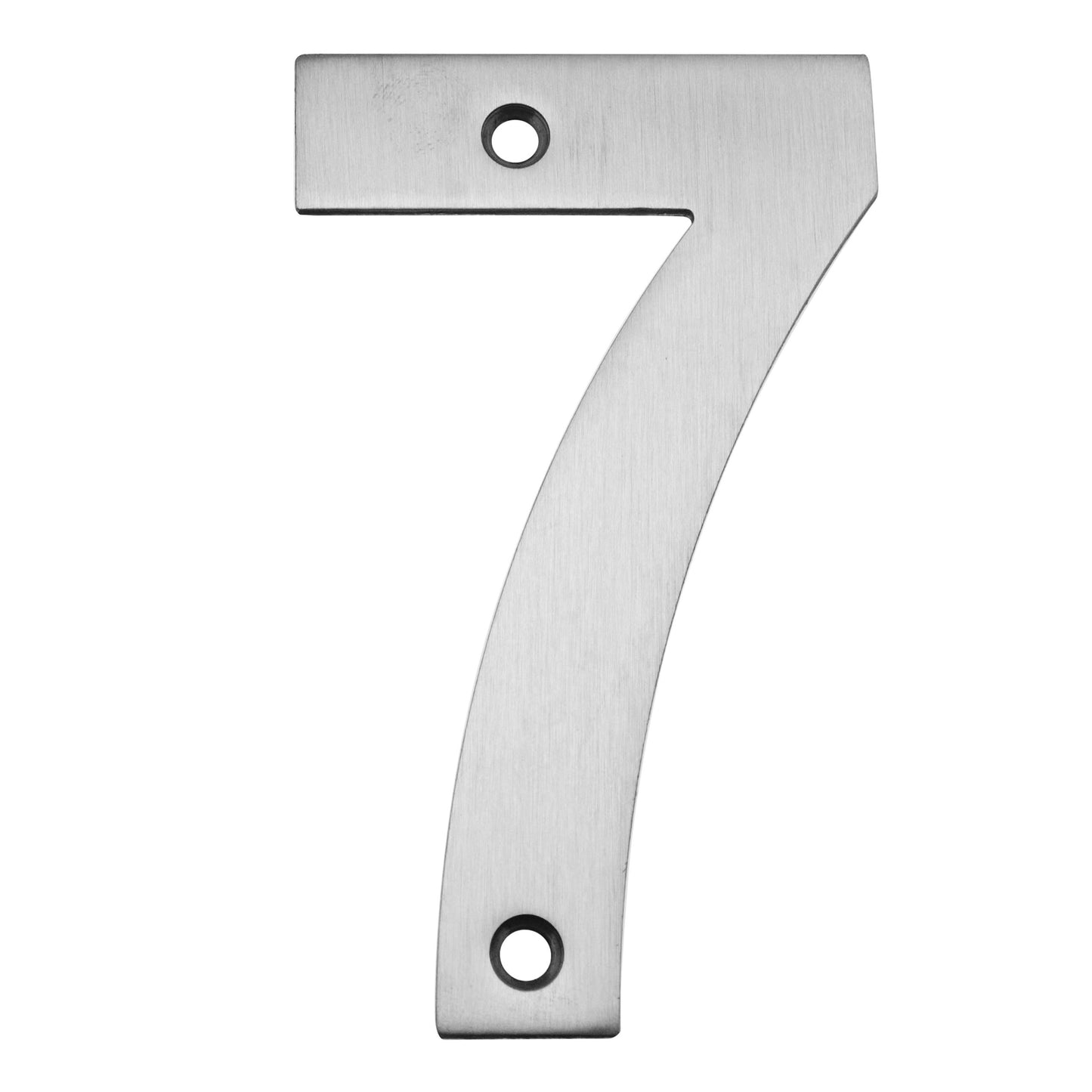 100mm Satin Stainless Steel Face Fix Numerals