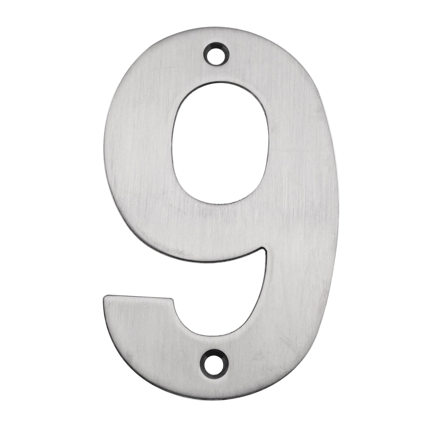 100mm Satin Stainless Steel Face Fix Numerals