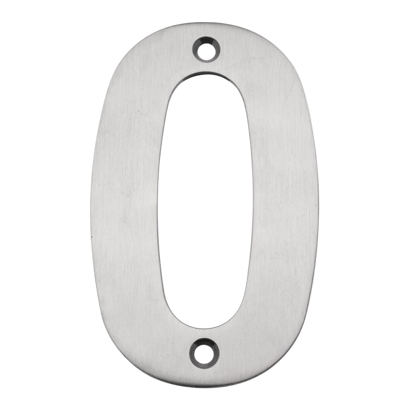 100mm Satin Stainless Steel Face Fix Numerals