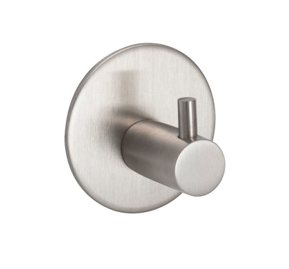 Stainless Steel Single Contemporary Self-Adhesive Coat Hook