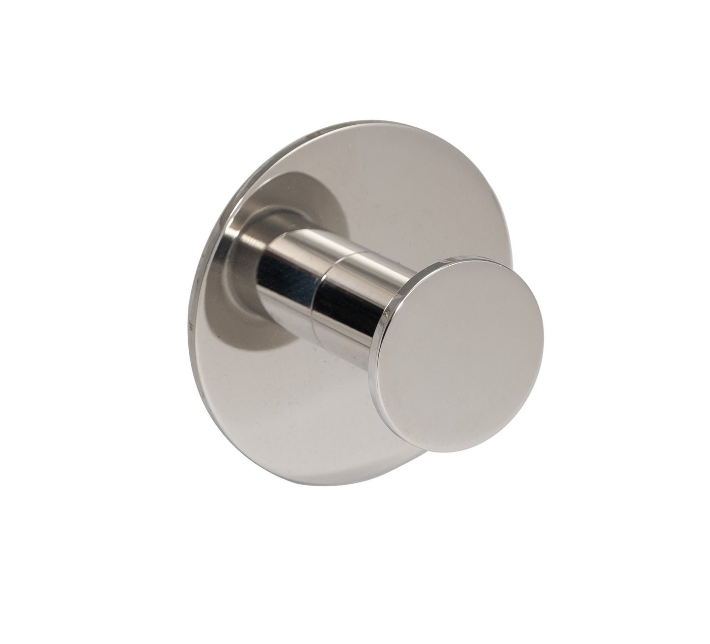 Stainless Steel Single Circular Self-Adhesive Coat Hook