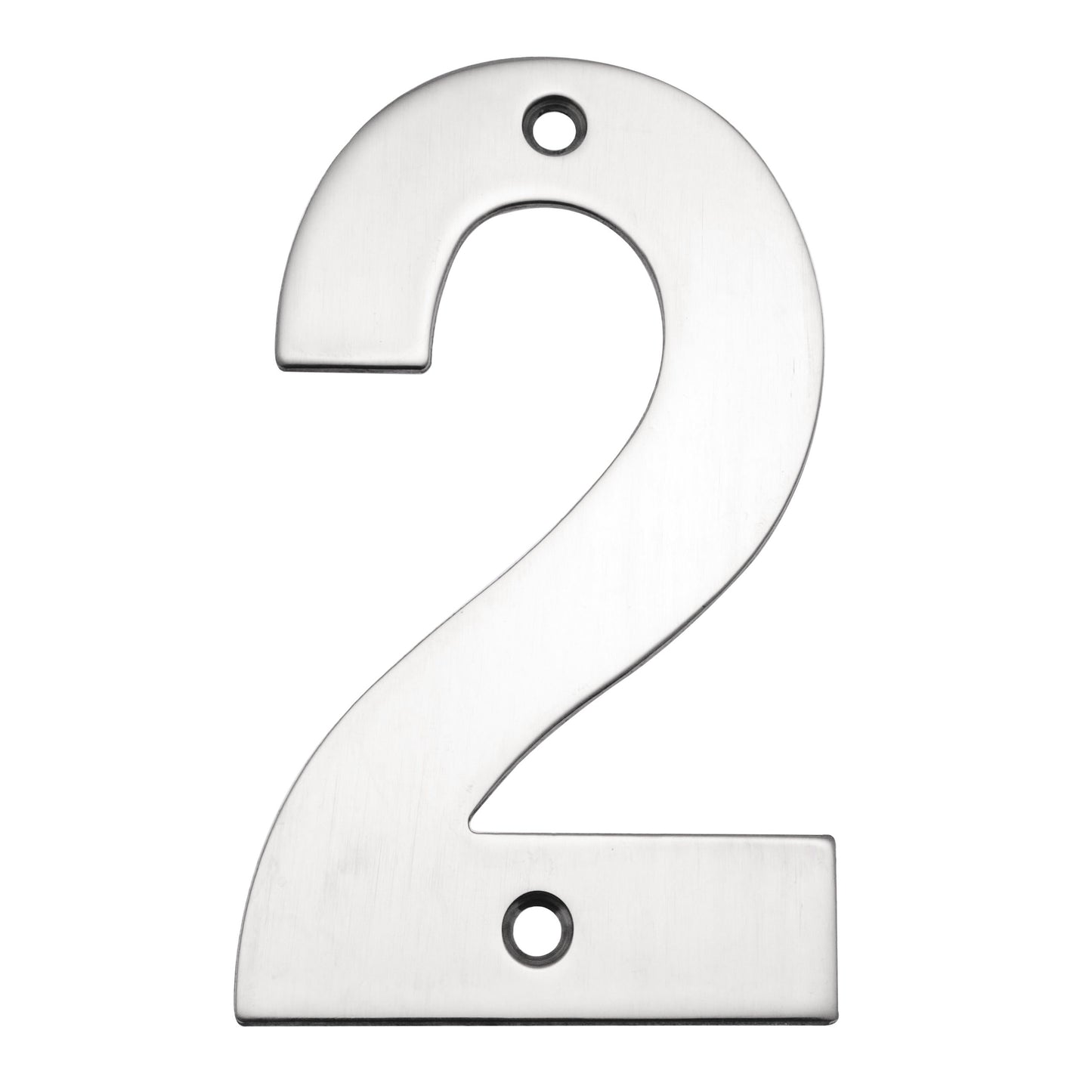 100mm Polished Stainless Steel Face Fix Numerals