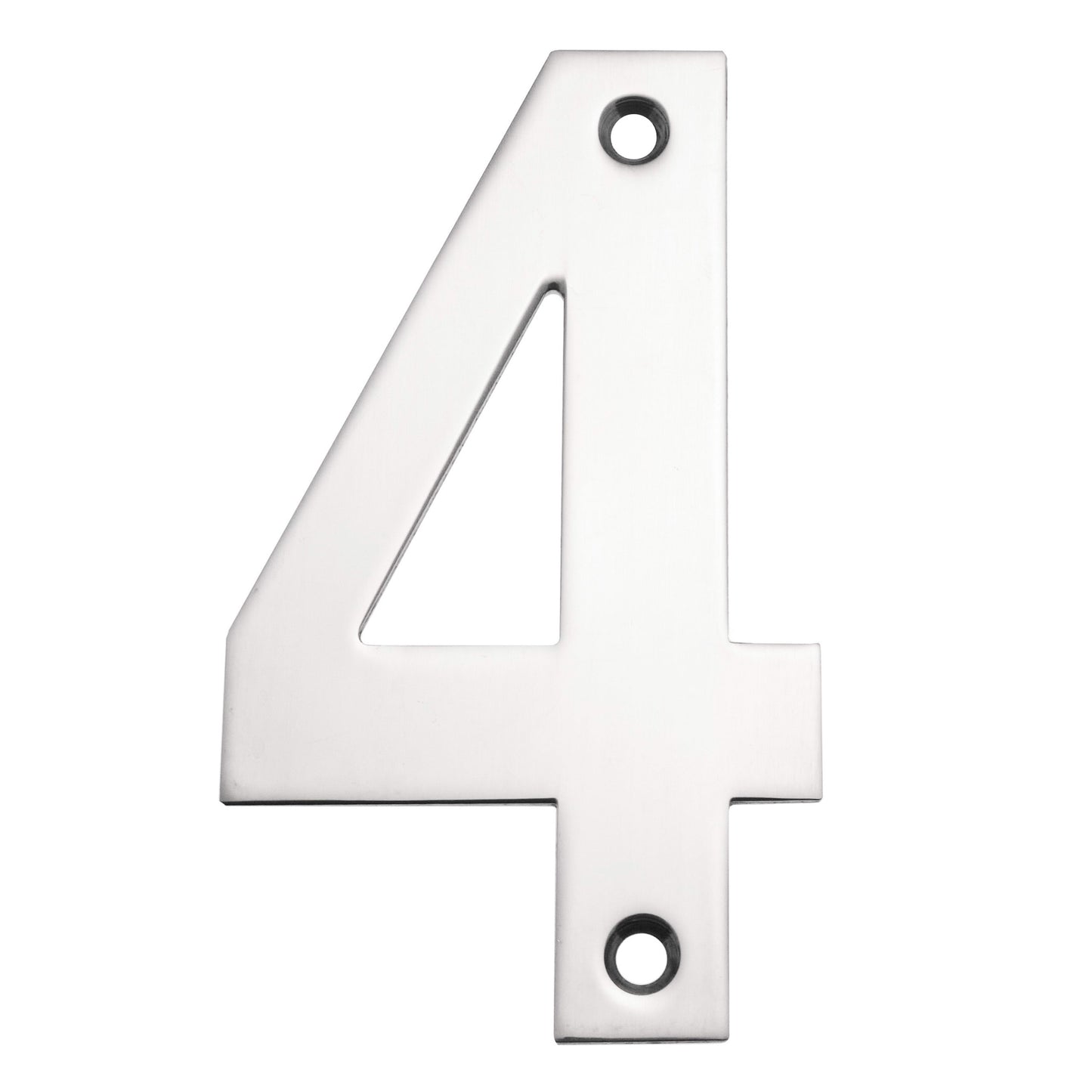 100mm Polished Stainless Steel Face Fix Numerals