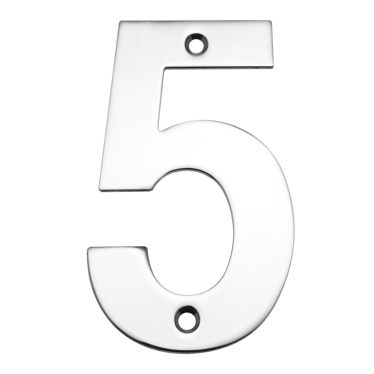 100mm Polished Stainless Steel Face Fix Numerals