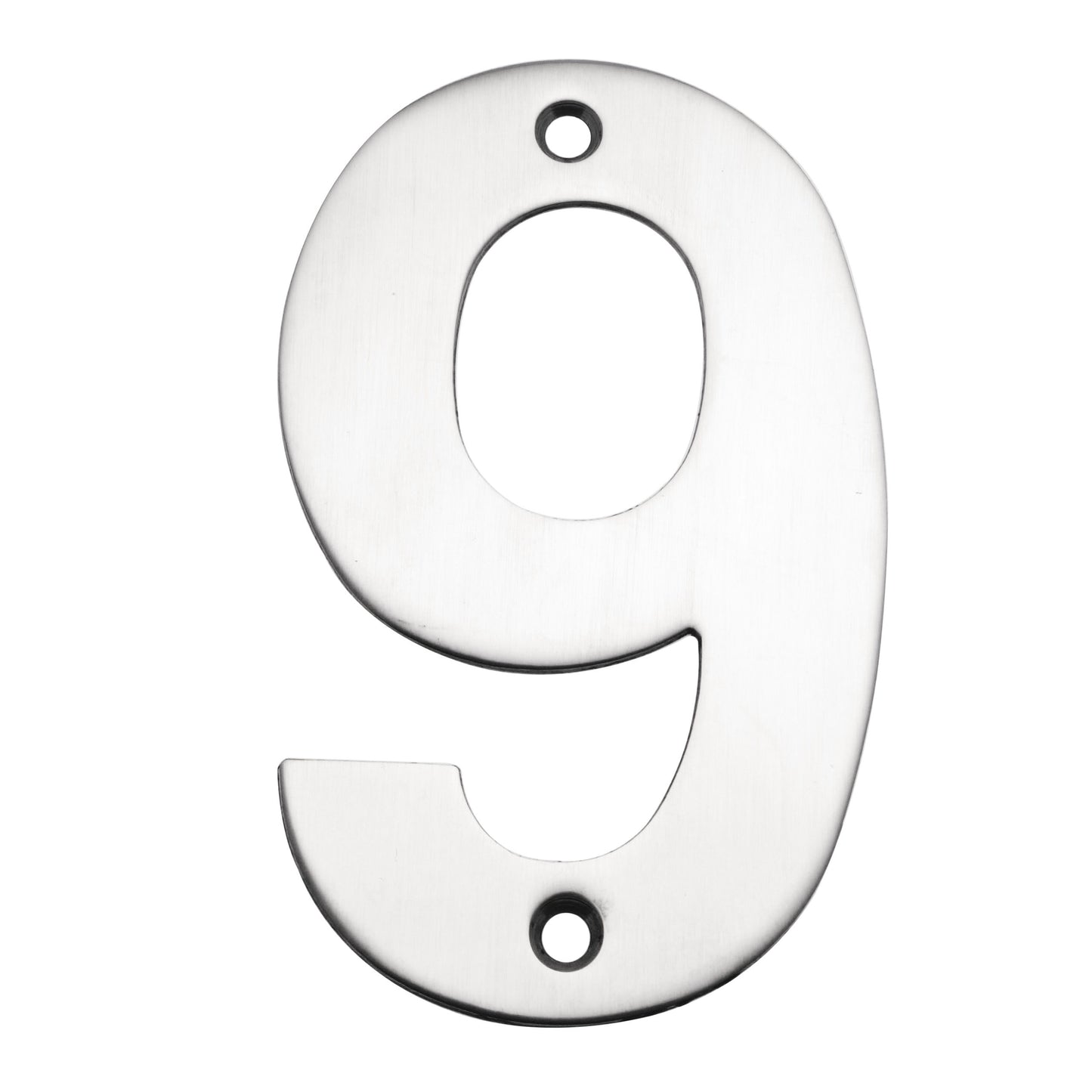 100mm Polished Stainless Steel Face Fix Numerals