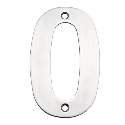 100mm Polished Stainless Steel Face Fix Numerals