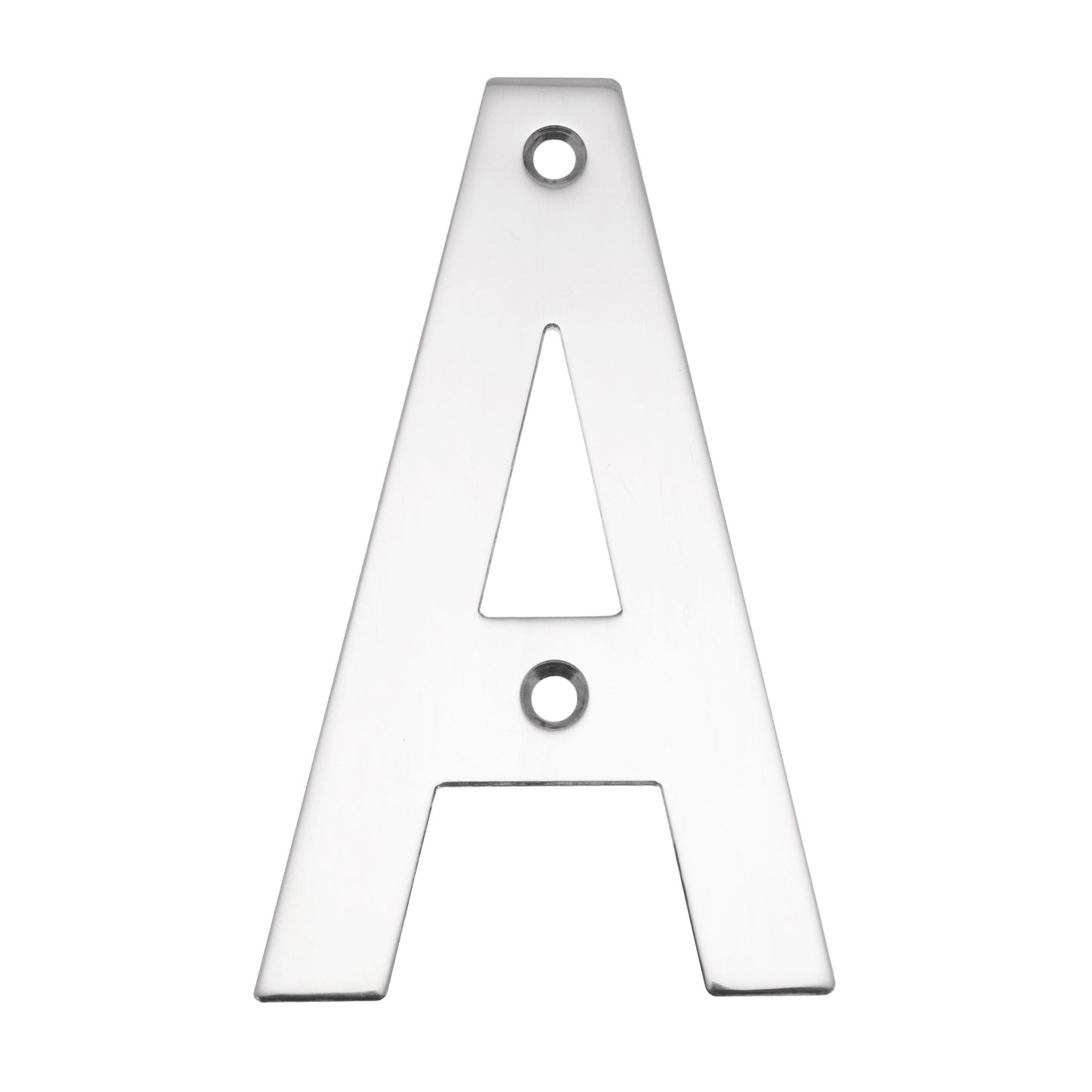 100mm Polished Stainless Steel Face Fix Letters