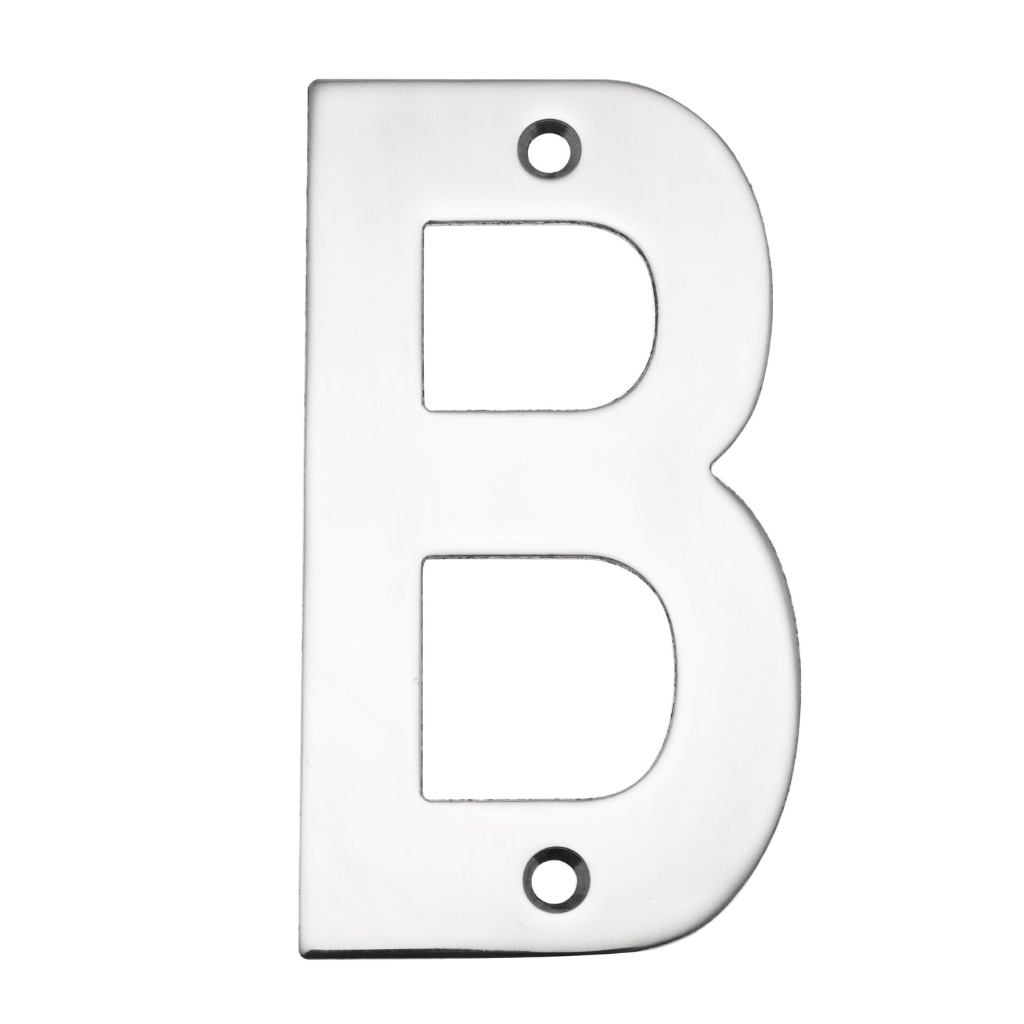 100mm Polished Stainless Steel Face Fix Letters