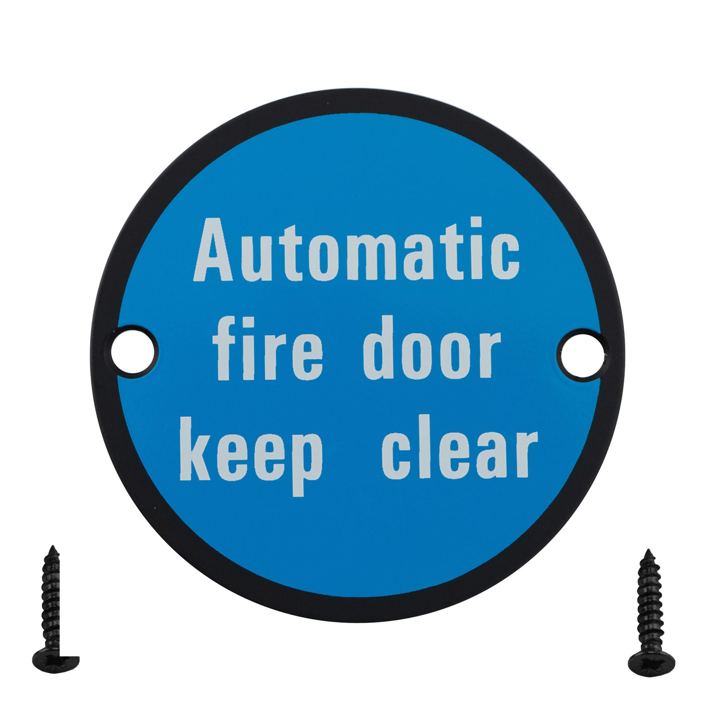 AUTOMATIC FIRE DOOR KEEP CLEAR