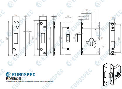 Easi-T Euro Profile Deadlock