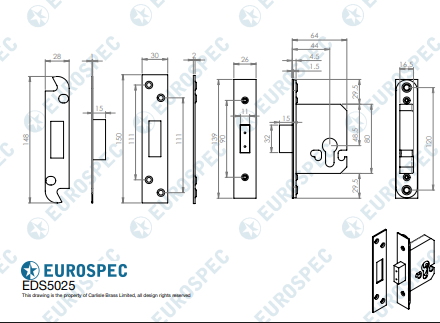Easi-T Euro Profile Deadlock