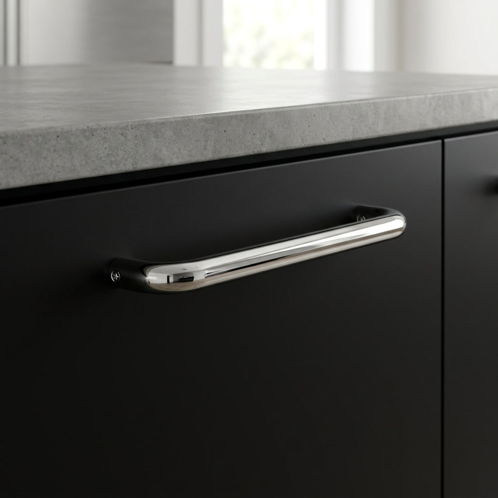 25Mm D Pull Handle Grade 316