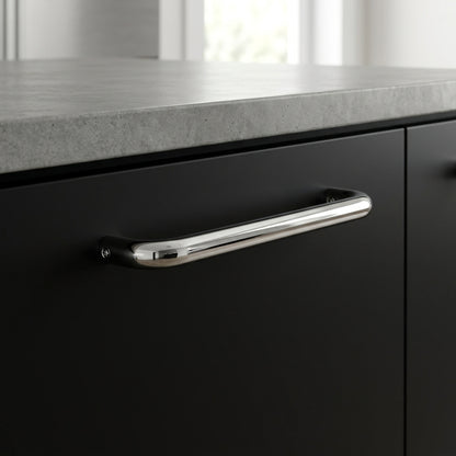 25Mm D Pull Handle Grade 316