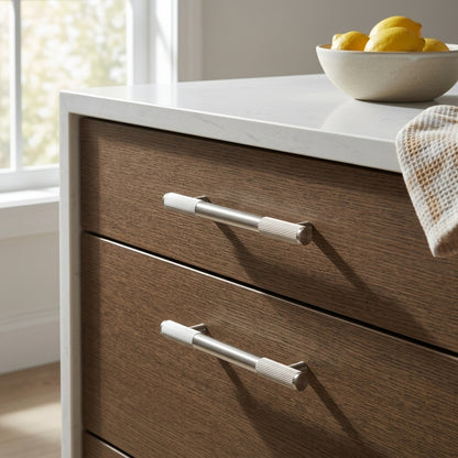 Washington Reeded End Cabinet Pull