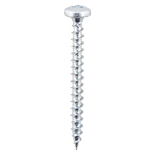 Solo Chipboard & Woodscrew SQ-Pan 20mm Length