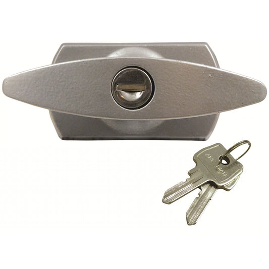 Garage Door T Handle - Diamond Spindle - Long Lugs - Rear Fix