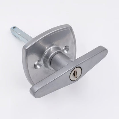 Garage Door T Handle - 2 Hole - Face Fix