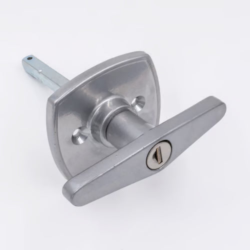 Garage Door T Handle - 2 Hole - Face Fix